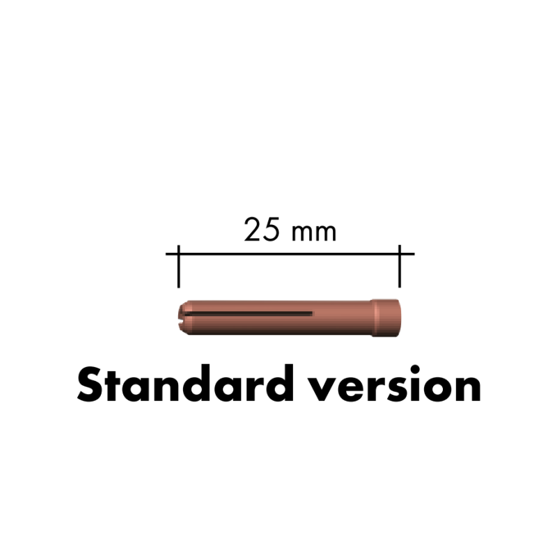 WIG Standard-Spannhülse, 25 mm, in verschiedenen Größen - Ivpont